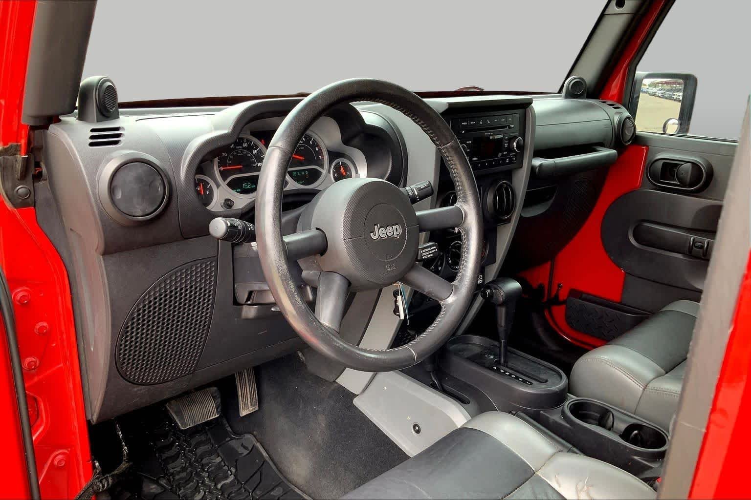 Used 2010 Flame Red Jeep Rubicon image 17