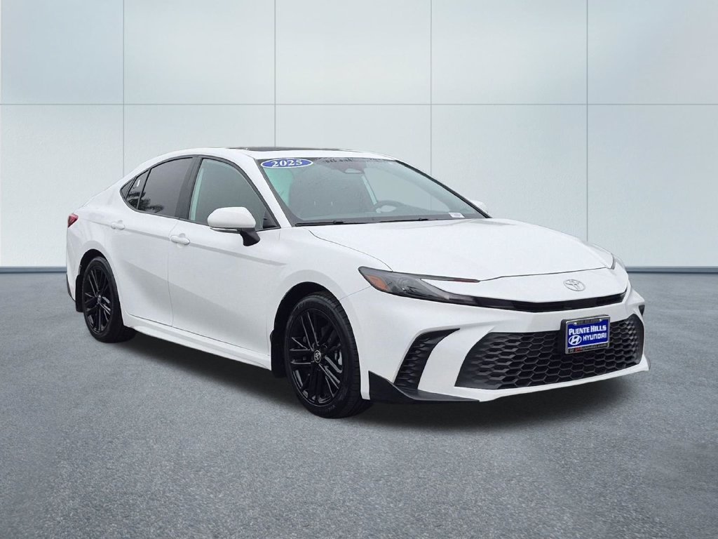 Used 2025 White Toyota SE image 8
