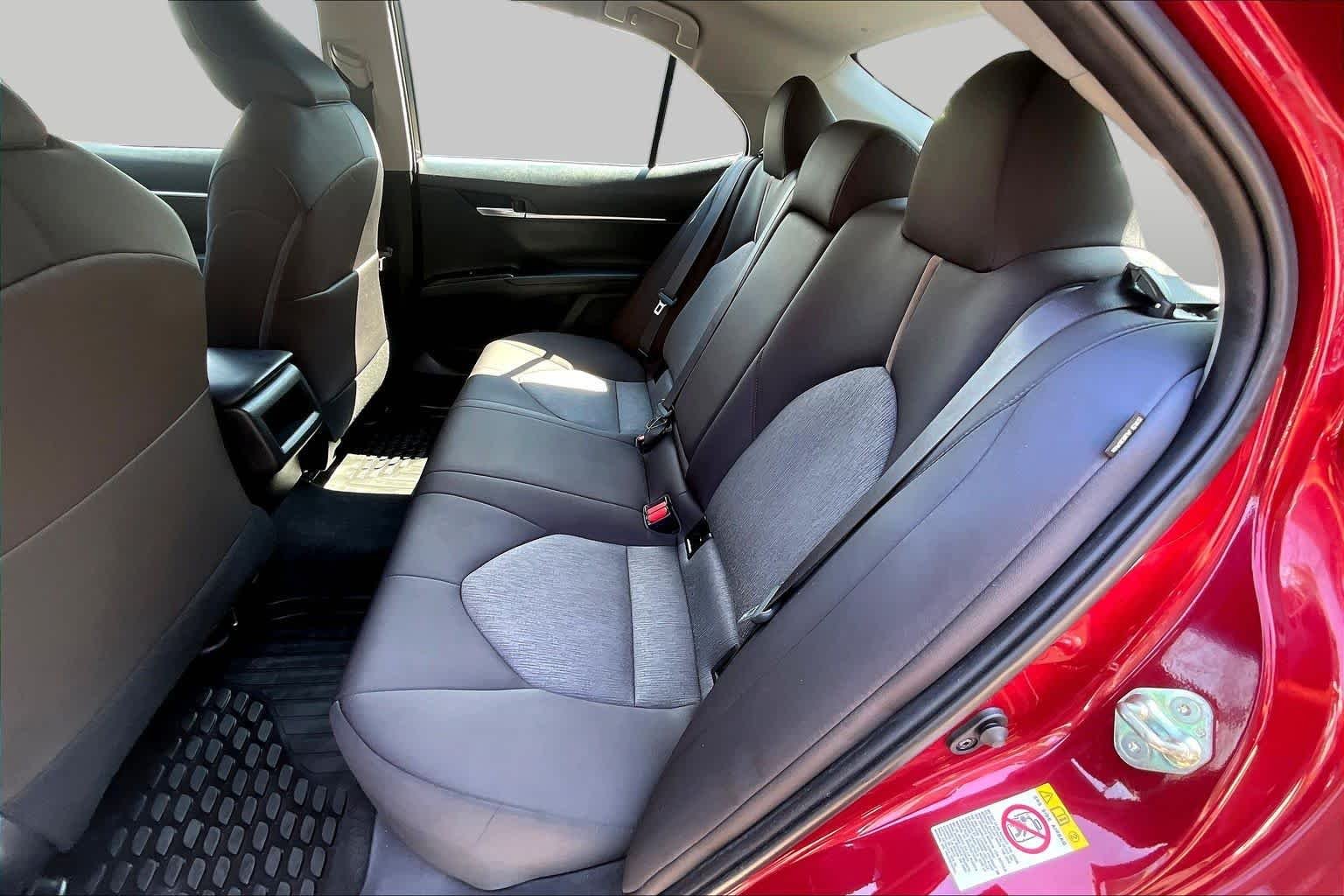 Used 2018 Ruby Flare Pearl Toyota LE image 19