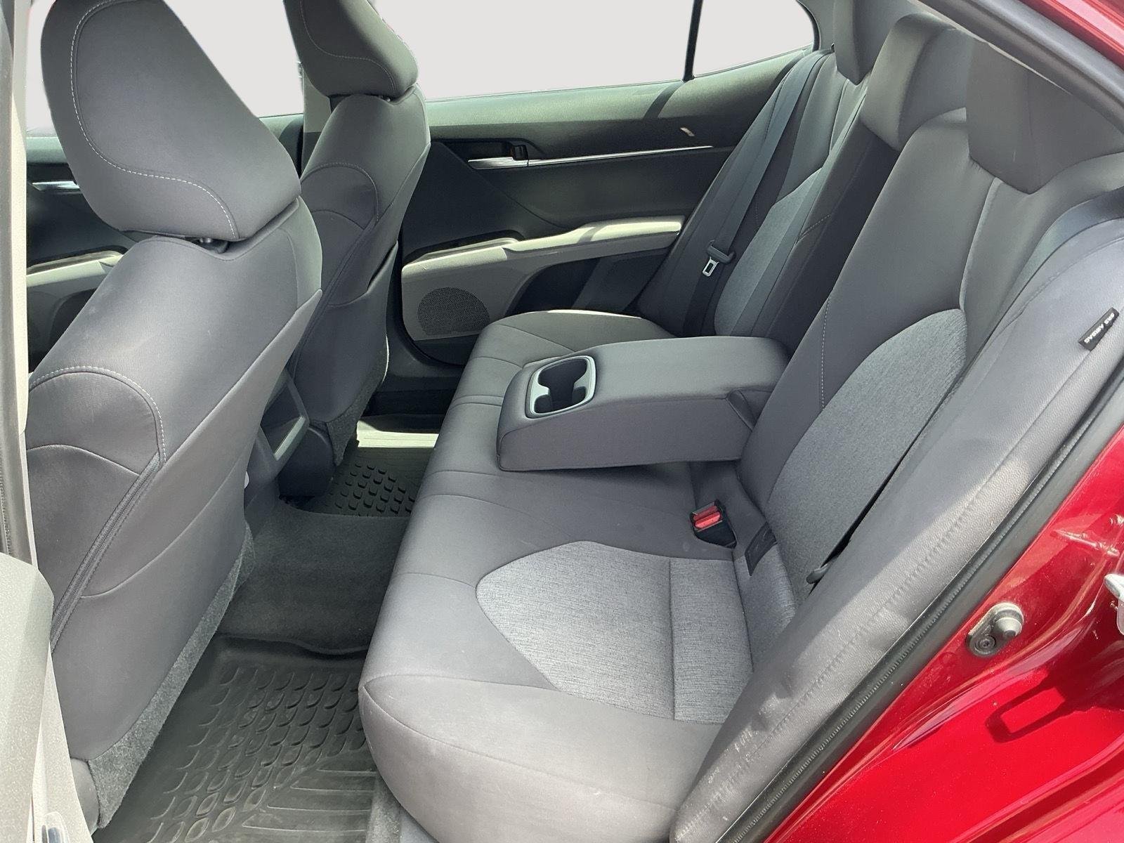 Certified Used 2021 Ruby Flare Pearl Toyota LE image 9
