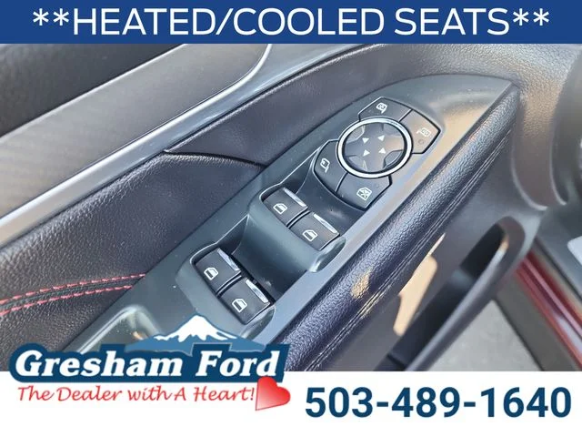 Used 2018 Burgundy Ford Sport image 14