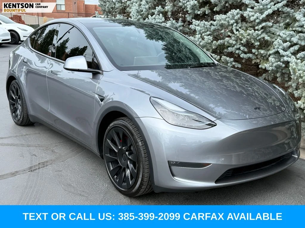 Used 2024 Gray Tesla Performance image 11