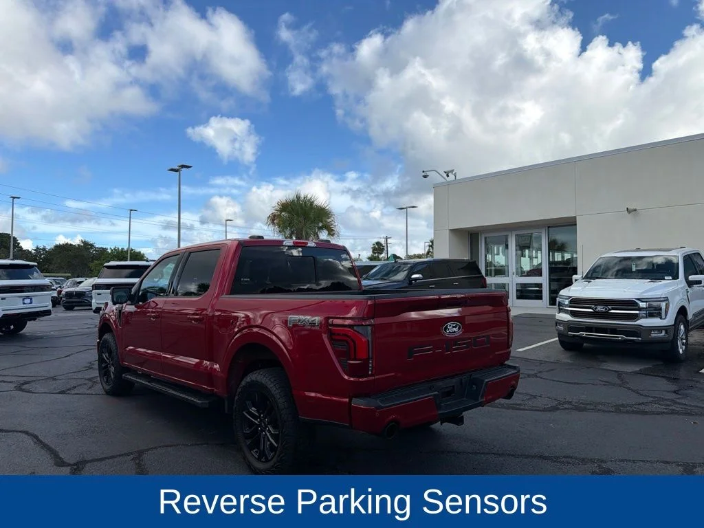 Used 2024 Rapid Red Metallic Tinted Clearcoat Ford Lariat image 6