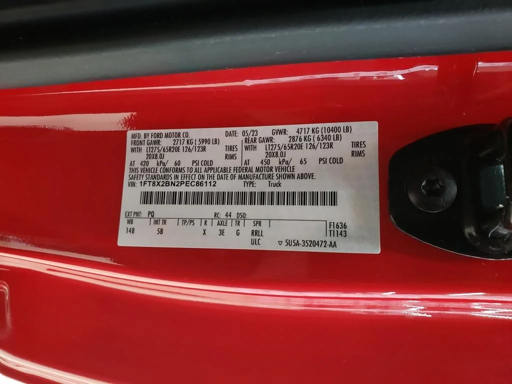 Certified Used 2023 Race Red Ford Lariat image 27