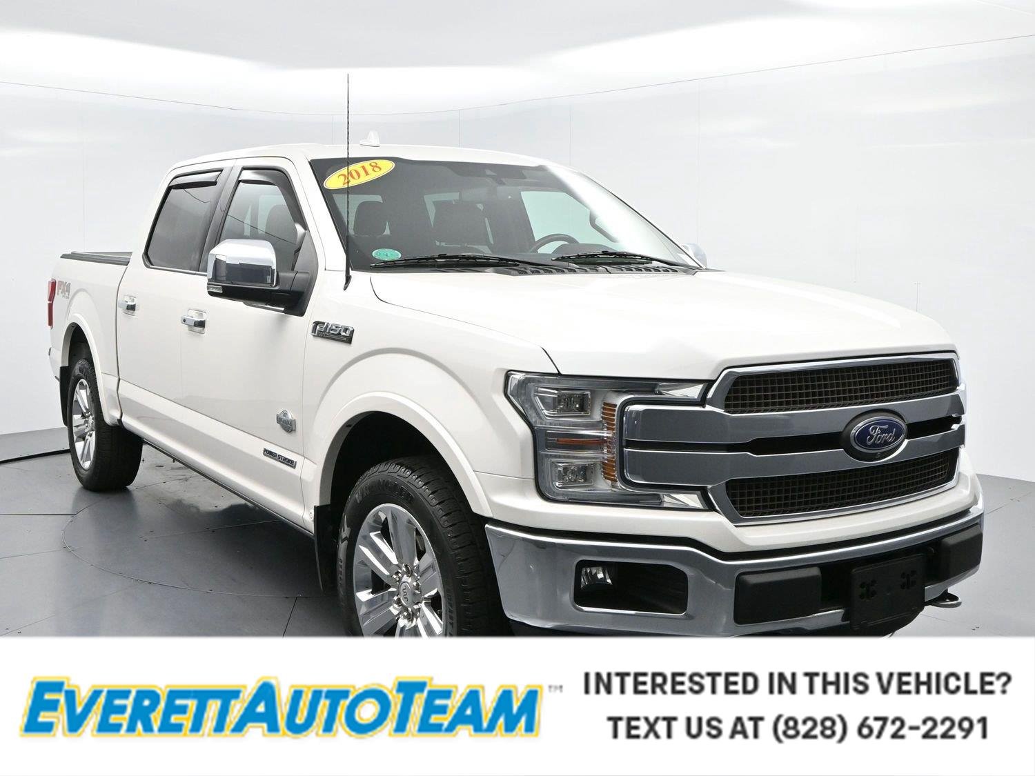 Used 2018 White Platinum Metallic Tricoat Ford XL image 1