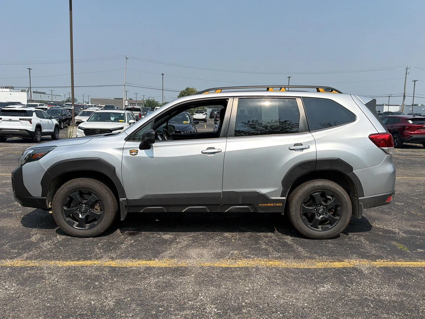 Used 2024 Ice Silver Metallic Subaru Wilderness image 11