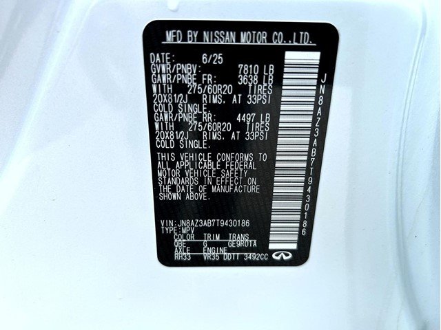New 2026 RADIANT WHITE INFINITI Pure 4WD image 27