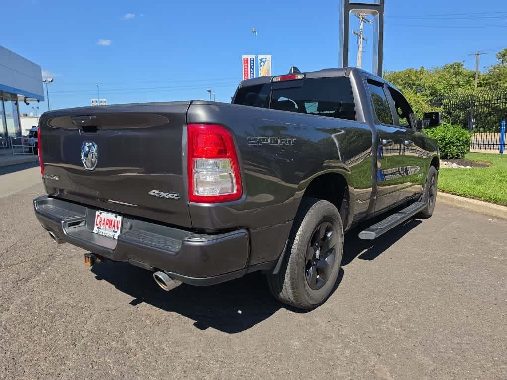 Used 2021 Granite Crystal Metallic Clearcoat Ram Big Horn image 4