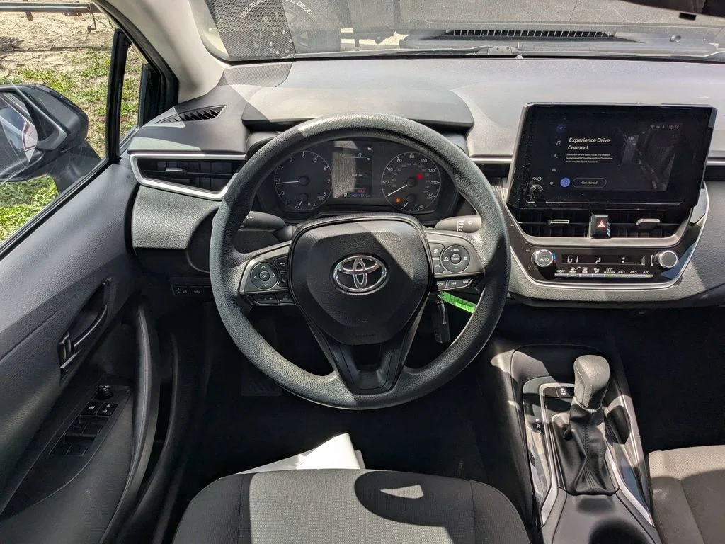 Certified Used 2025 Black Toyota LE image 12