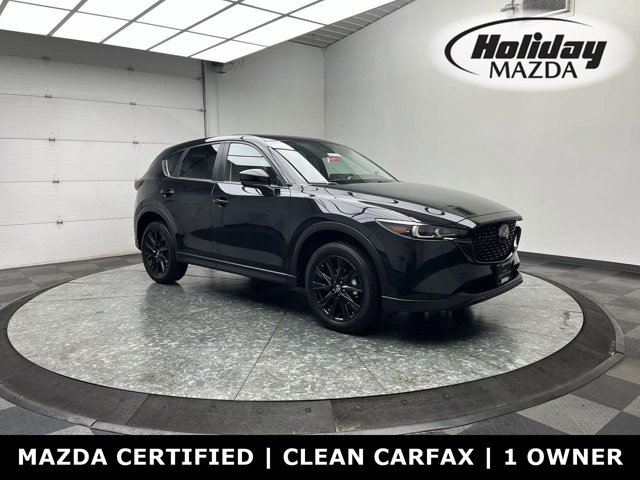 Certified Used 2025 Jet Black Mica Mazda 2.5 S Carbon Edition image 1