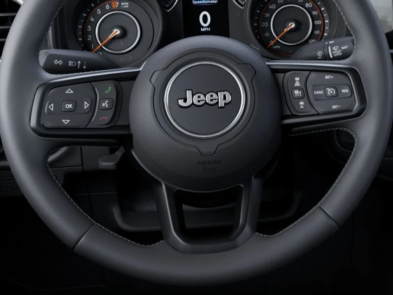 New 2026 Bright White Clear-Coat Exterior Paint Jeep Sahara image 21