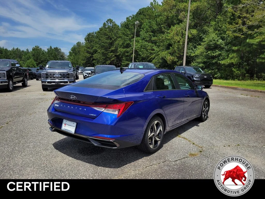 Used 2022 Blue Hyundai Limited image 5