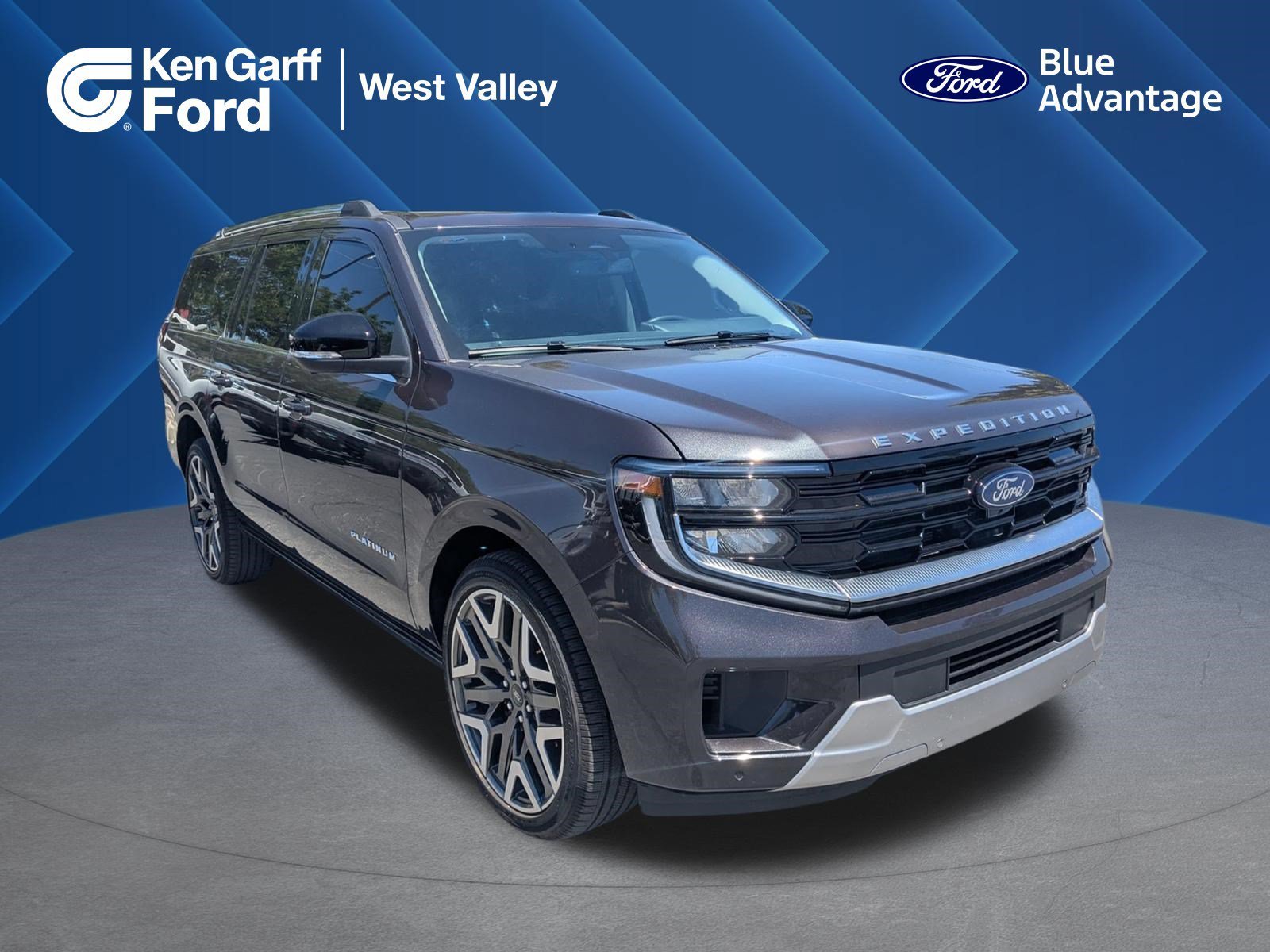 Certified Used 2026 Blue Ford Platinum image 1