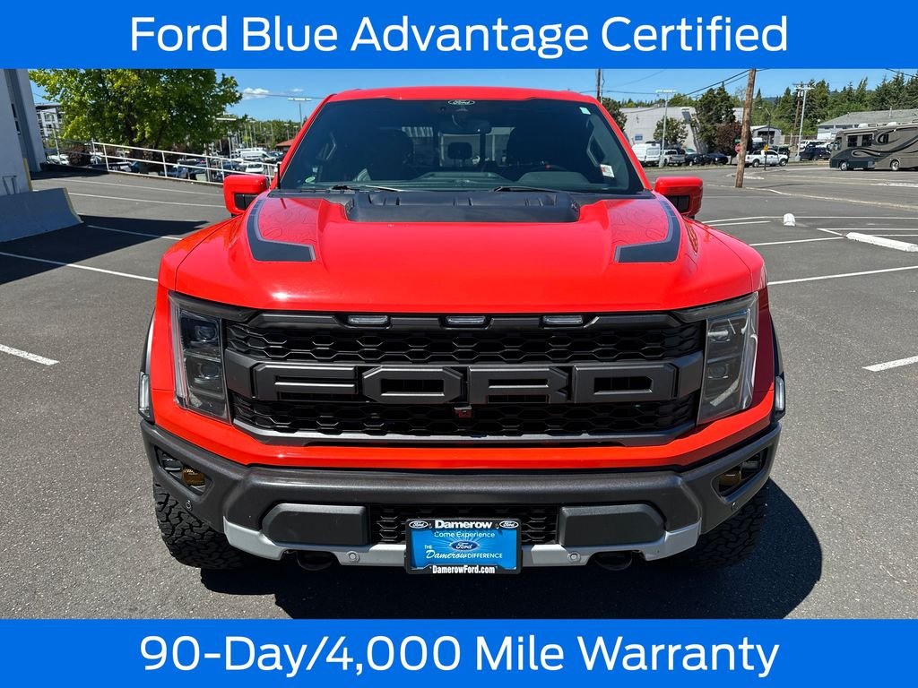 Used 2022 Orange Ford Raptor image 11