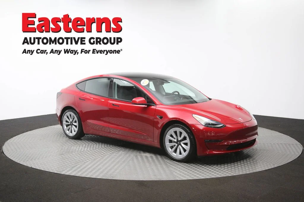 Used 2021 Red Tesla Long Range image 42