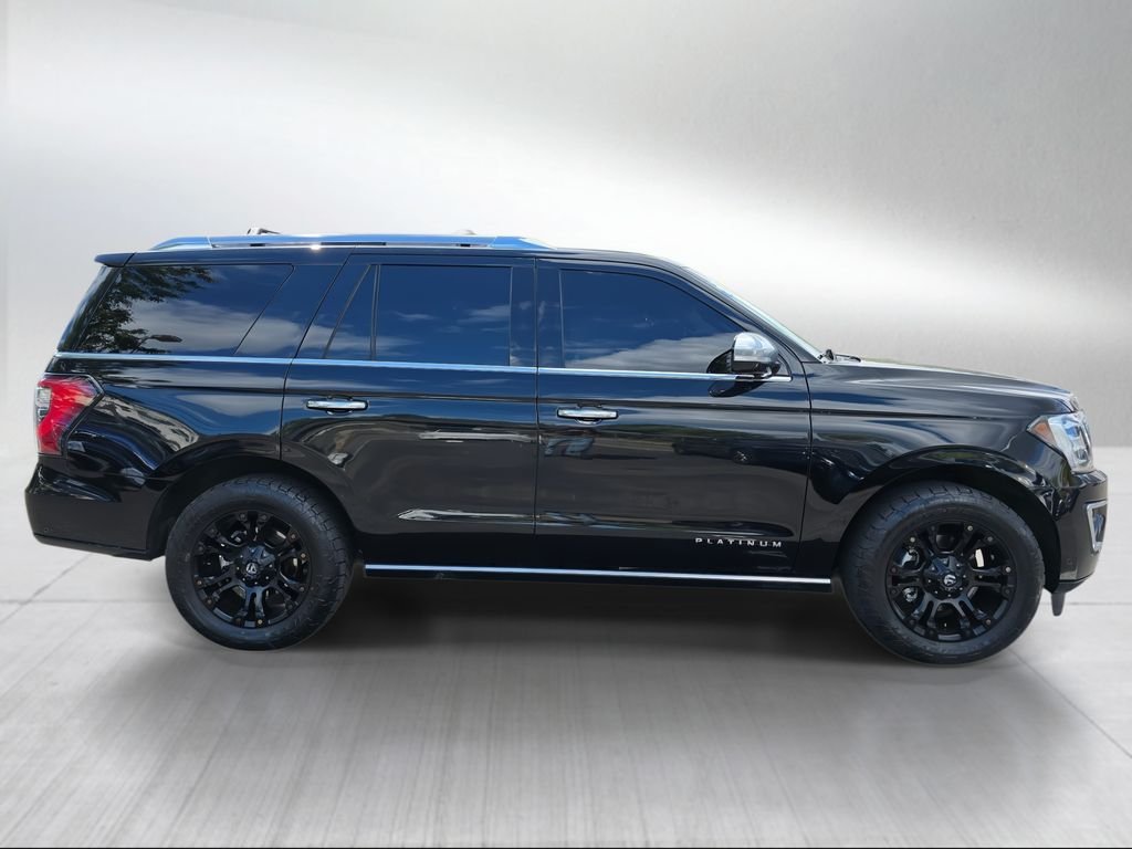 Used 2019 Black Metallic Ford Platinum image 2