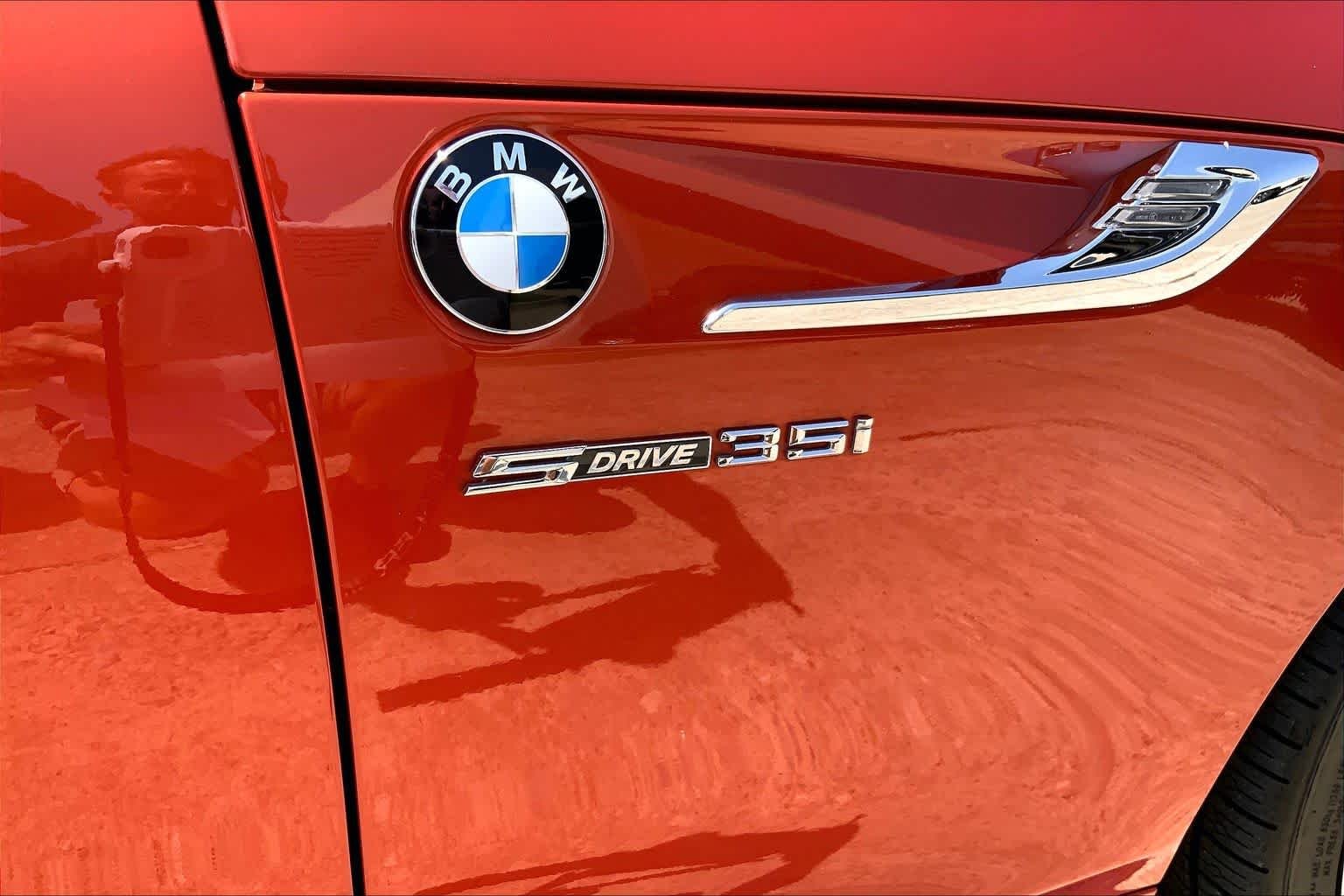Used 2014 Valencia Orange Metallic BMW sDrive35i image 29