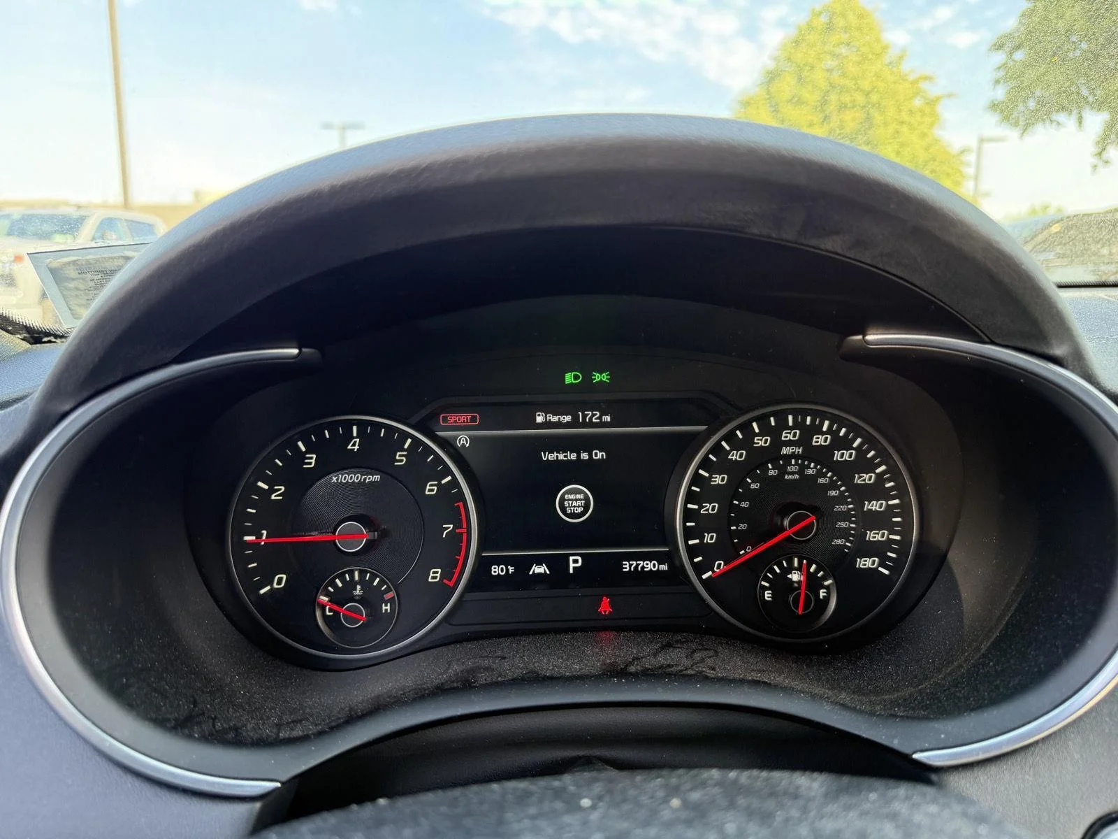 Used 2022 HiChroma Red Kia GT2 image 7