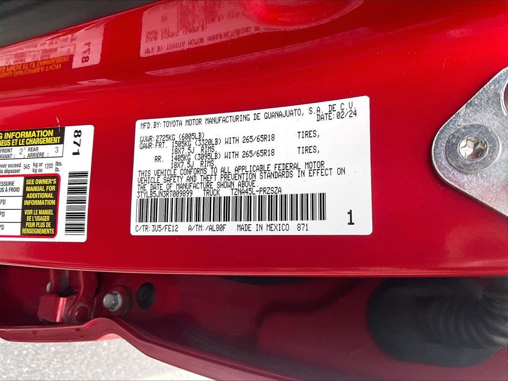 Used 2024 Red Toyota TRD Sport image 37
