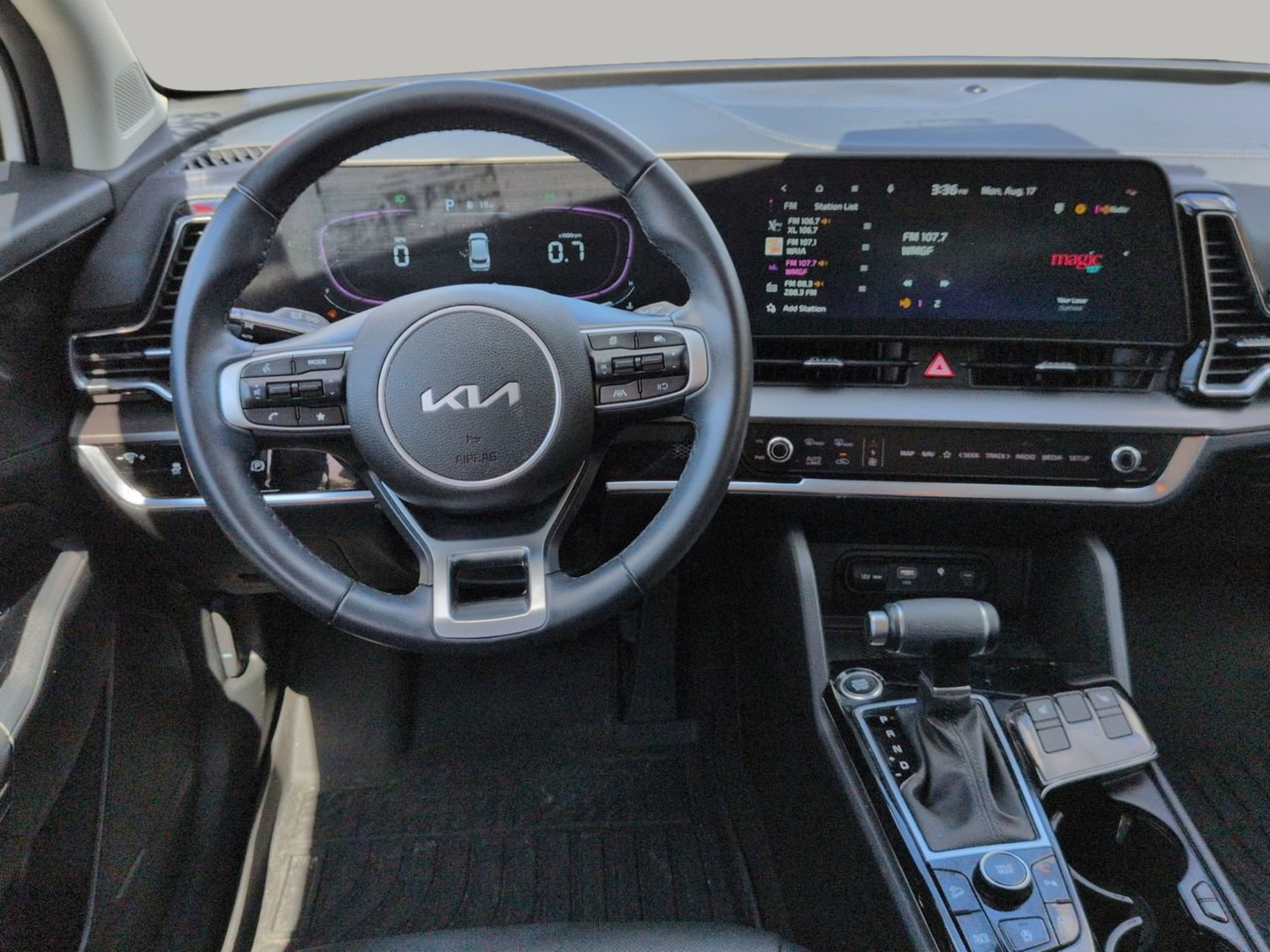 Certified Used 2024 Glacial White Pearl Kia EX image 12