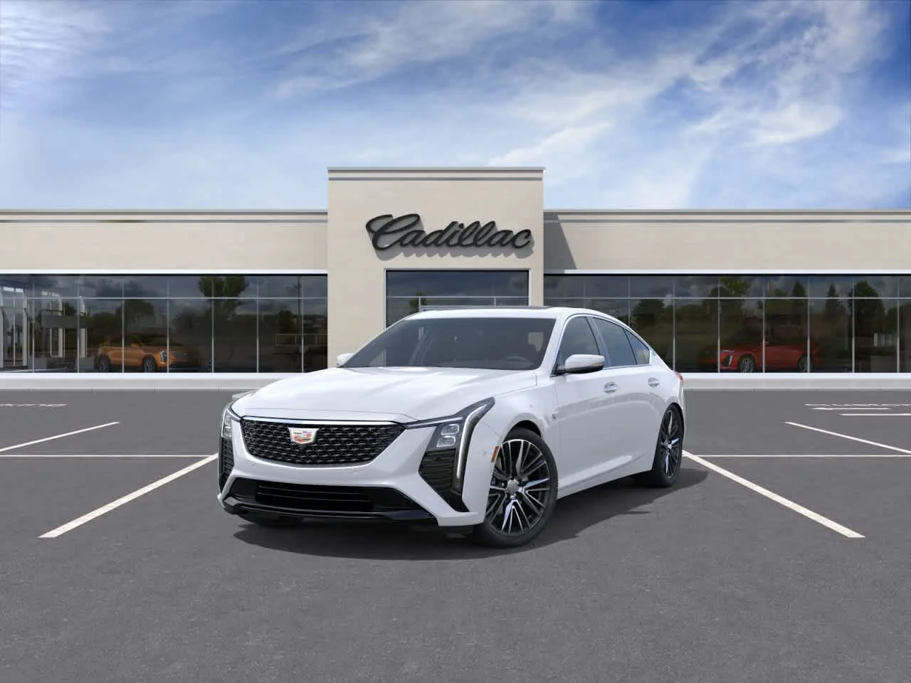 New 2026 Summit White Cadillac Premium Luxury image 8
