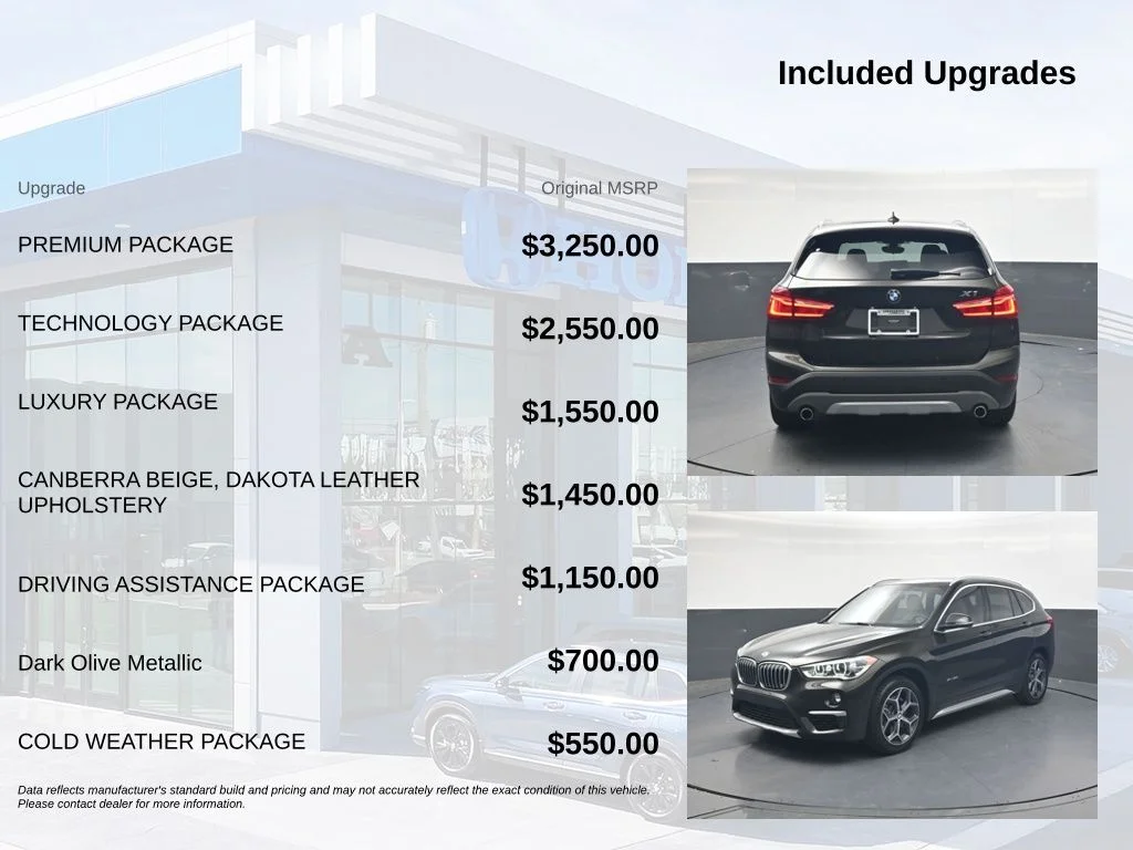Used 2017 Dark Olive Metallic BMW xDrive28i image 5
