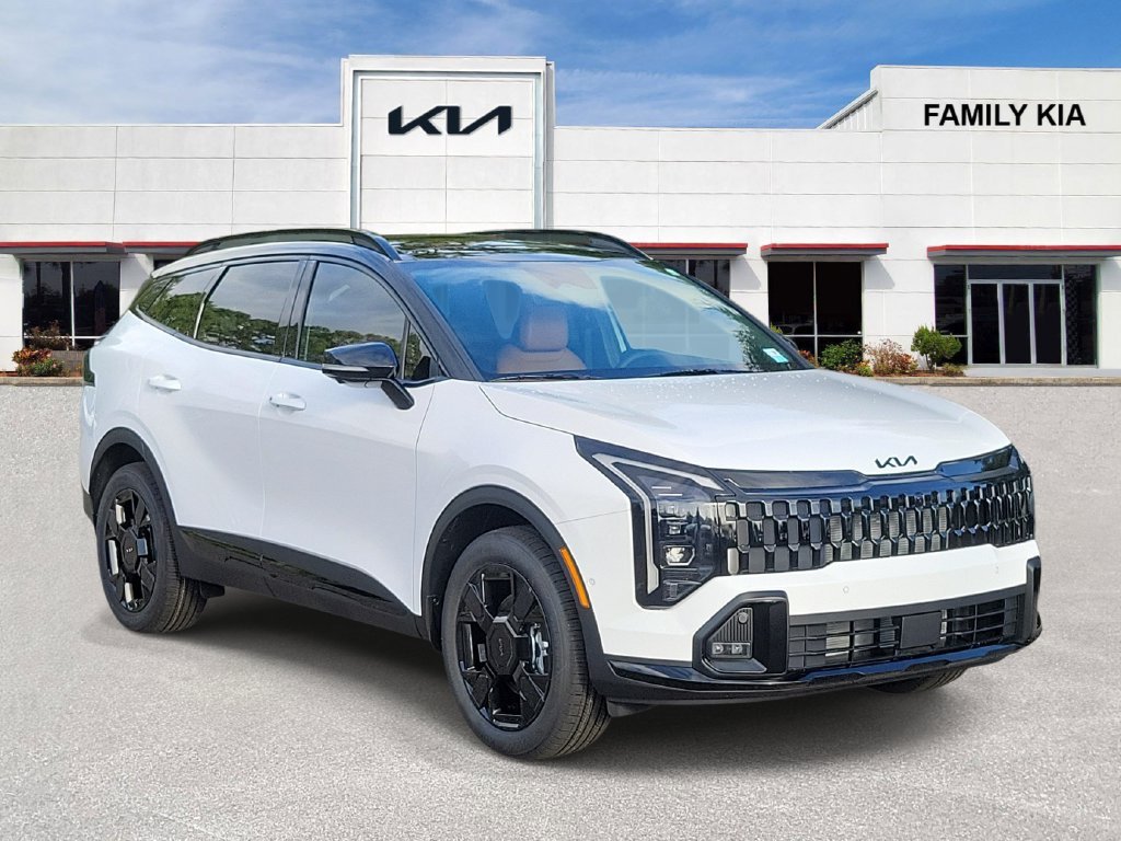 New 2027 Glacial White Pearl / Black Ro Kia X-Line image 41
