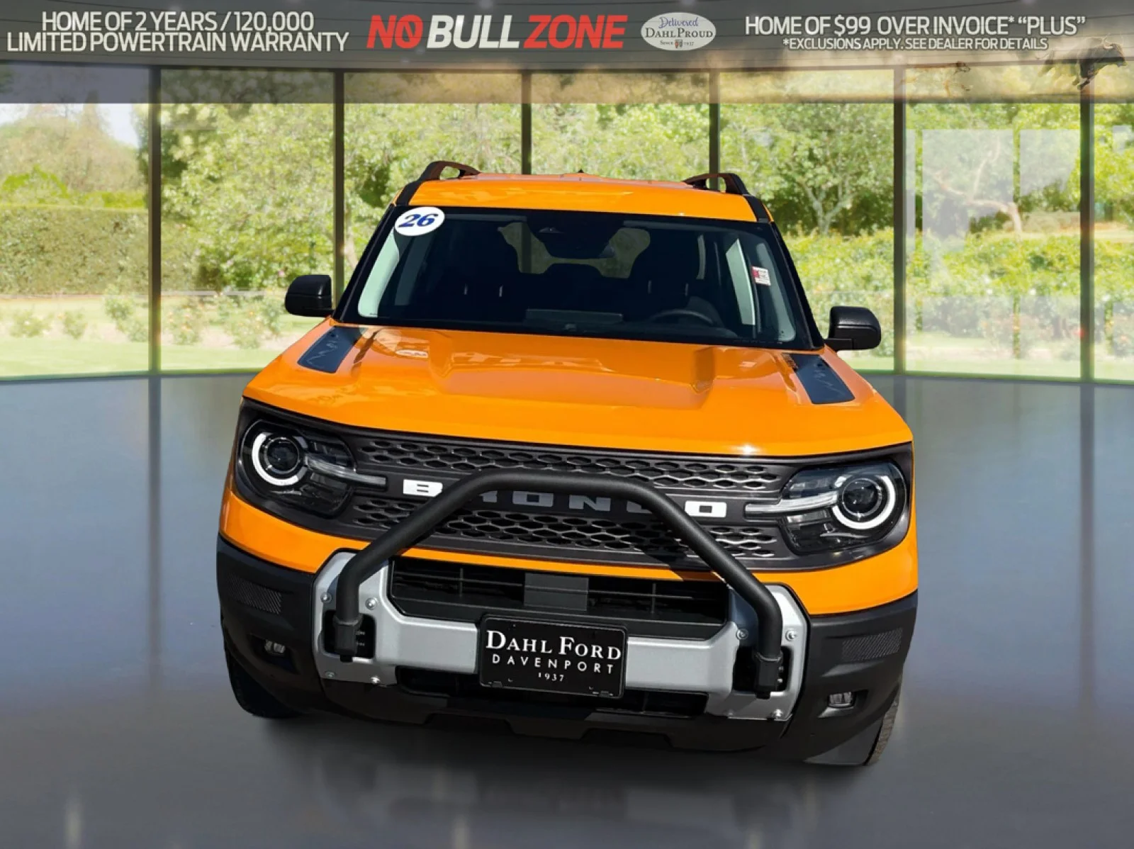 New 2026 Orange Fury Metallic Tri-Coat Ford Big Bend® image 8