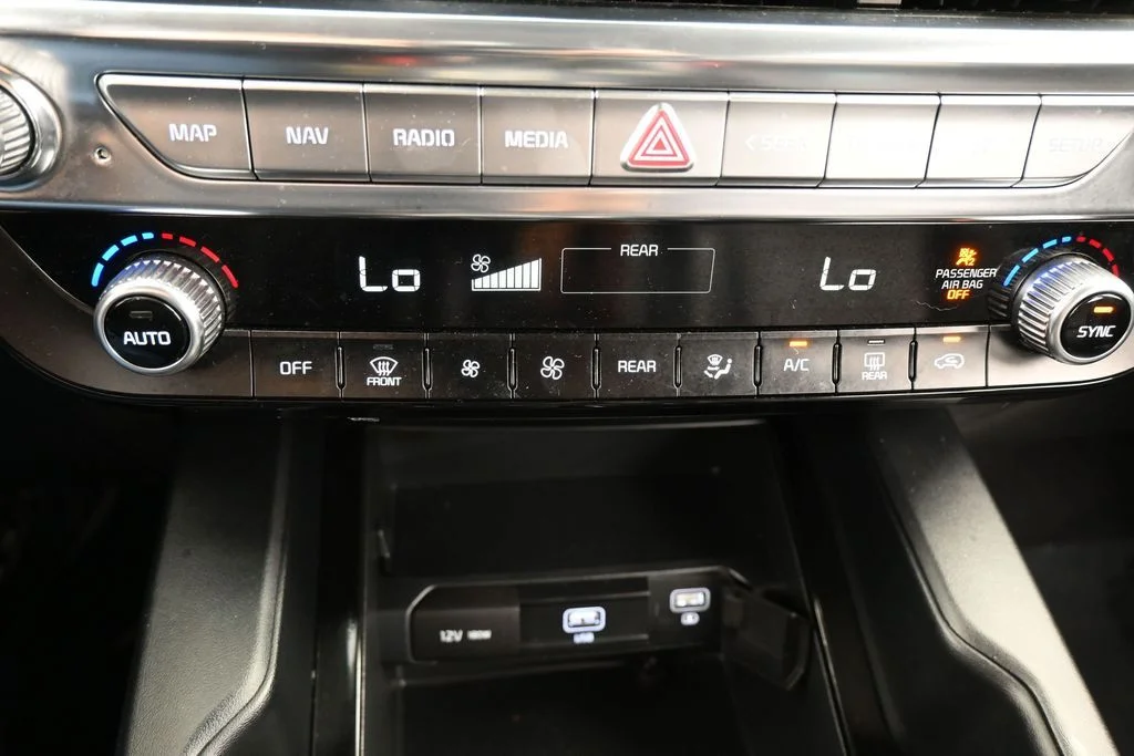Used 2022 Ebony Black Kia LX image 26