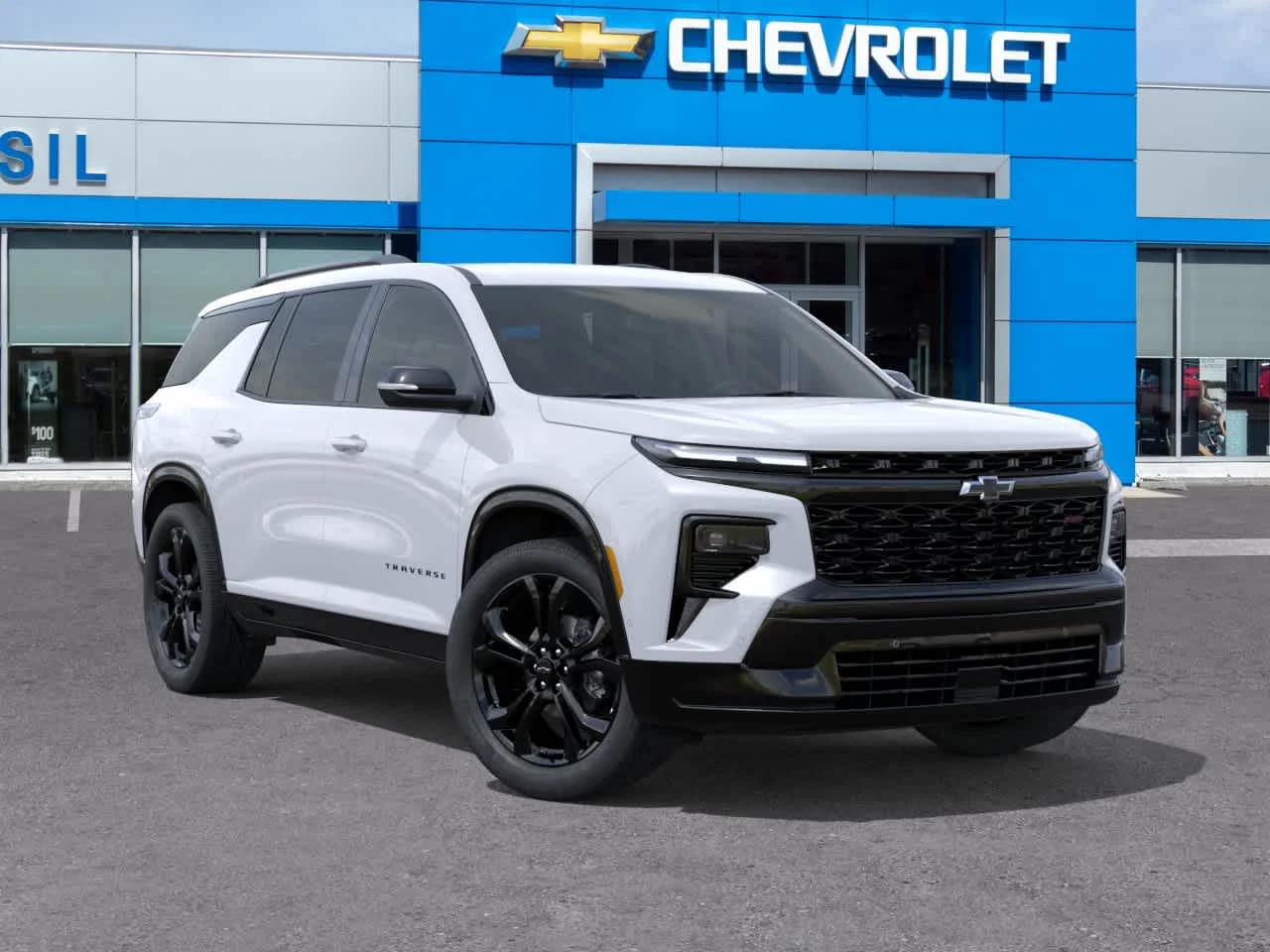 New 2027 Polar White Tricoat Chevrolet RS image 7