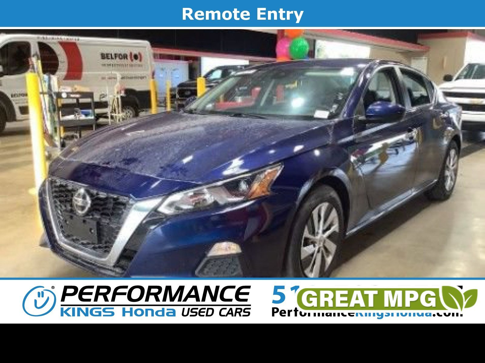 Used 2021 Deep Blue Pearl Nissan 2.5 S image 1