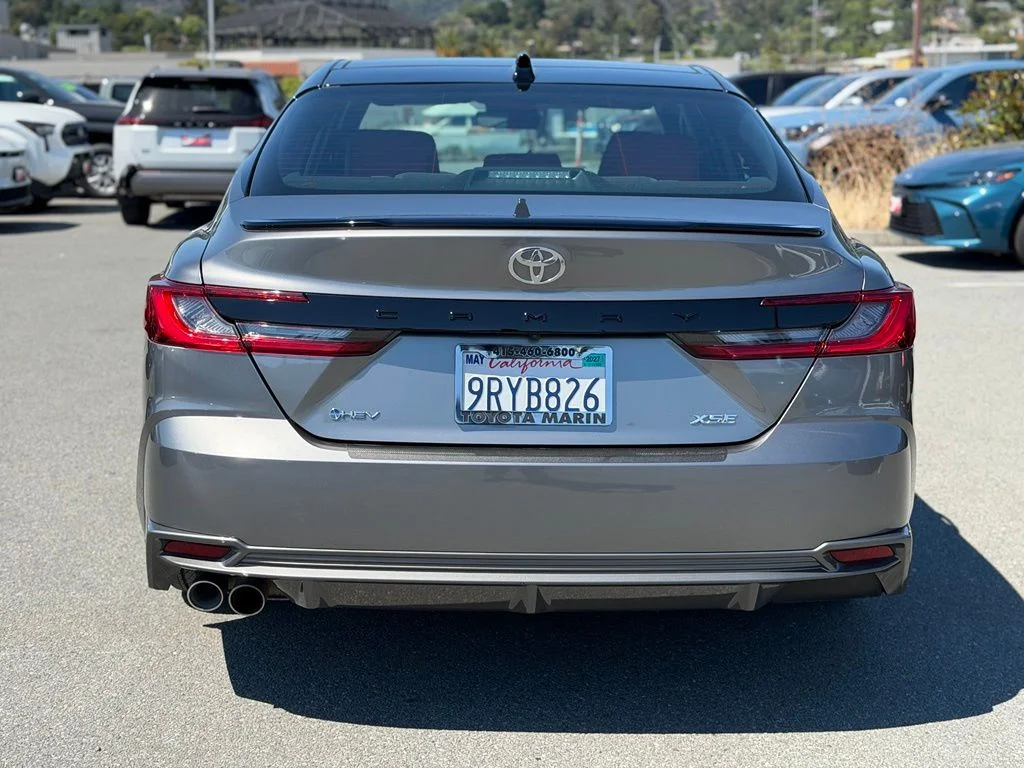 Certified Used 2025 Black Toyota XSE image 10