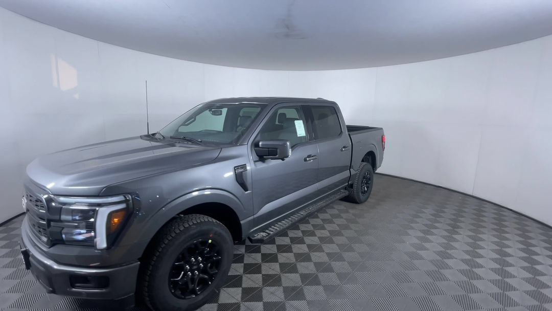 New 2026 Carbonized Gray Metallic Ford Lariat image 3