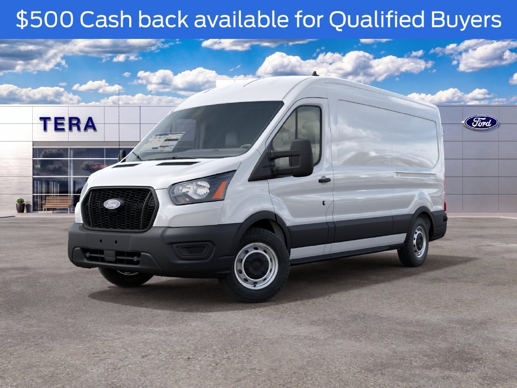 New 2027 Oxford White Ford Cargo Van image 2