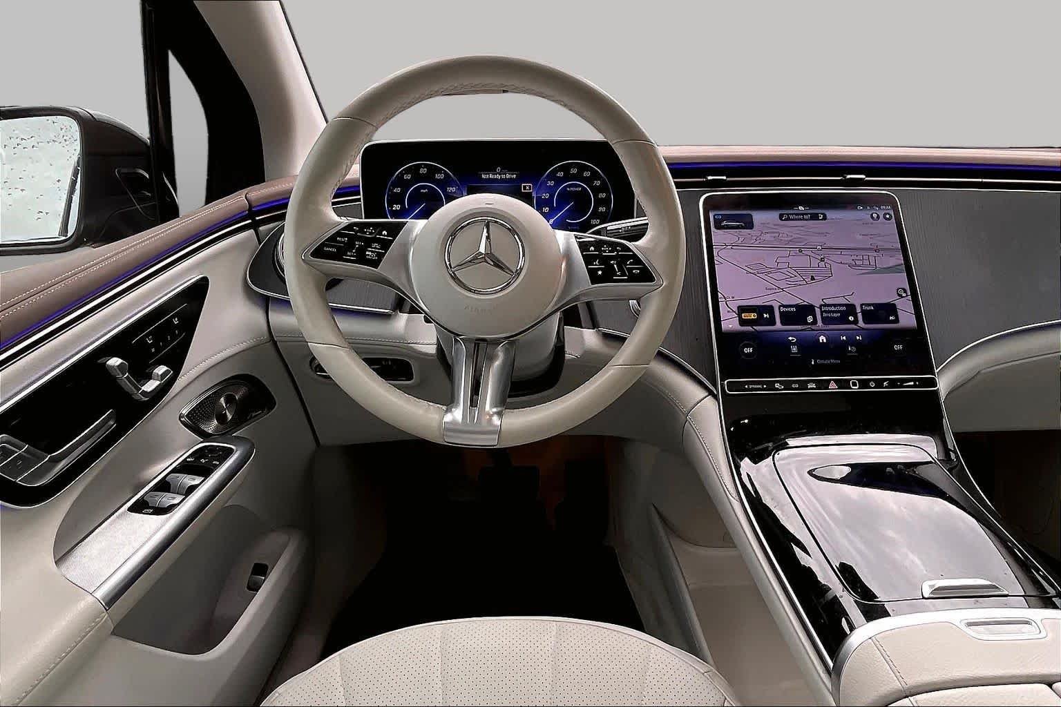 Certified Used 2023 Obsidian Black Metallic Mercedes-Benz EQE 350+ image 5