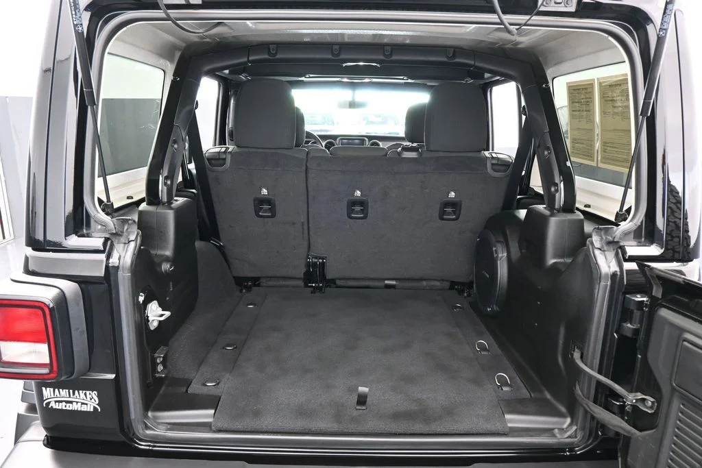 Used 2022 Black Clearcoat Jeep Unlimited Sport image 38