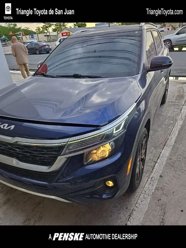 Used 2022 Blue Kia S image 1
