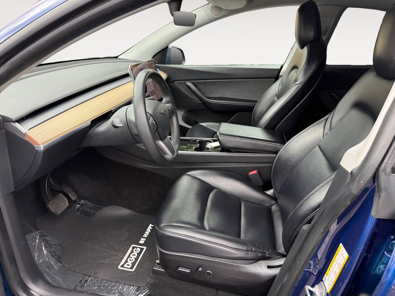 Used 2021 Deep Blue Metallic Tesla Long Range image 10