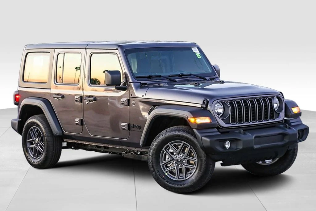 New 2026 Gray Jeep Sport image 2