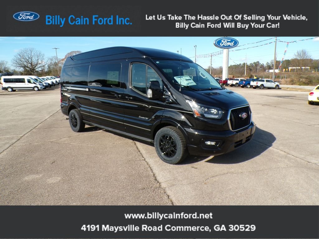 New 2026 Agate Black Metallic Ford Cargo Van image 1