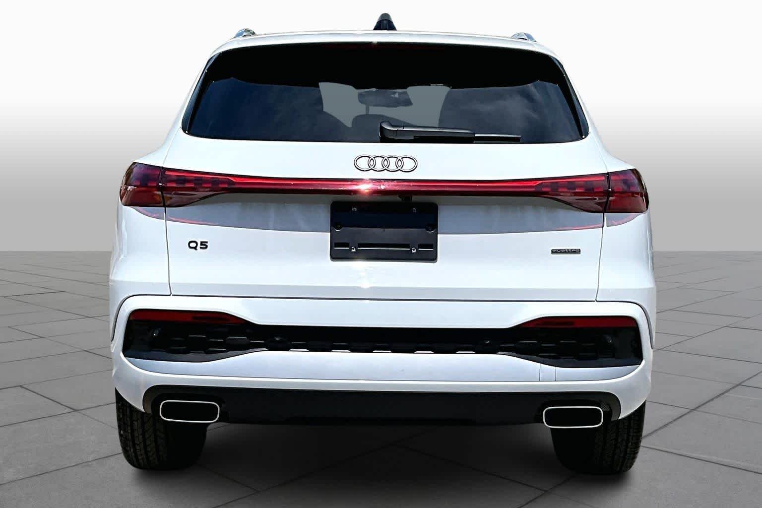 Used 2025 Glacier White Metallic Audi Premium Plus image 8