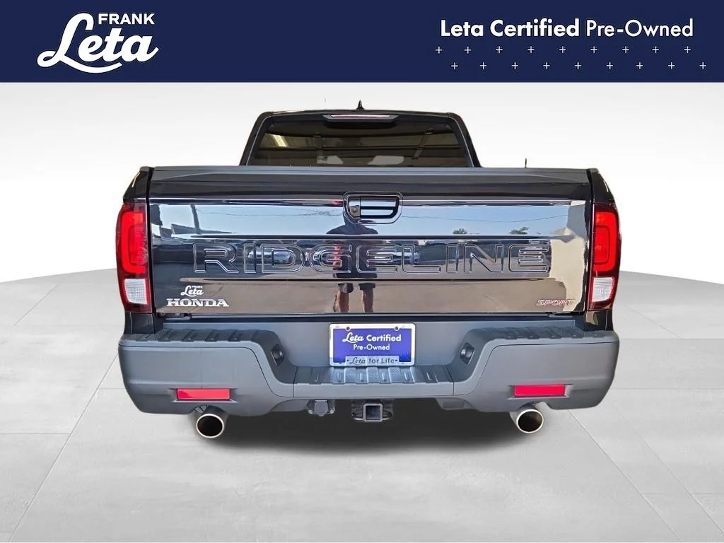 Certified Used 2024 Black Honda Sport image 5