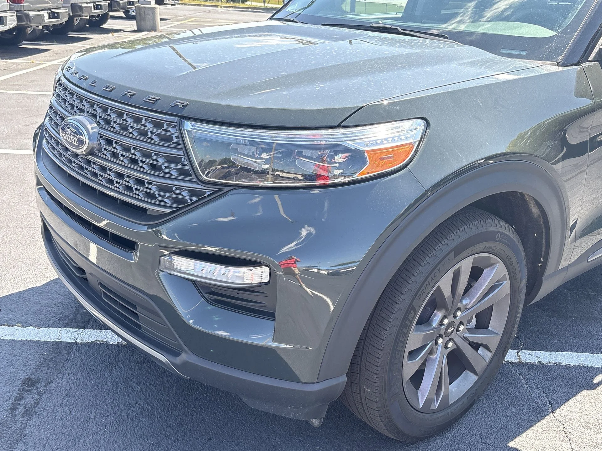 Certified Used 2024 Green Metallic Ford XLT image 30