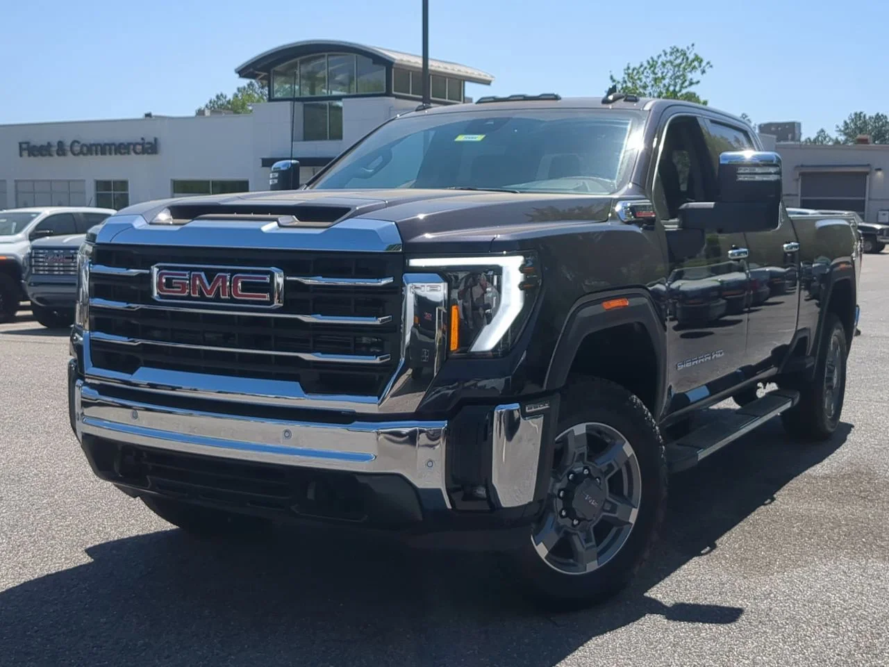 New 2026 Titanium Rush Metallic GMC SLT image 1
