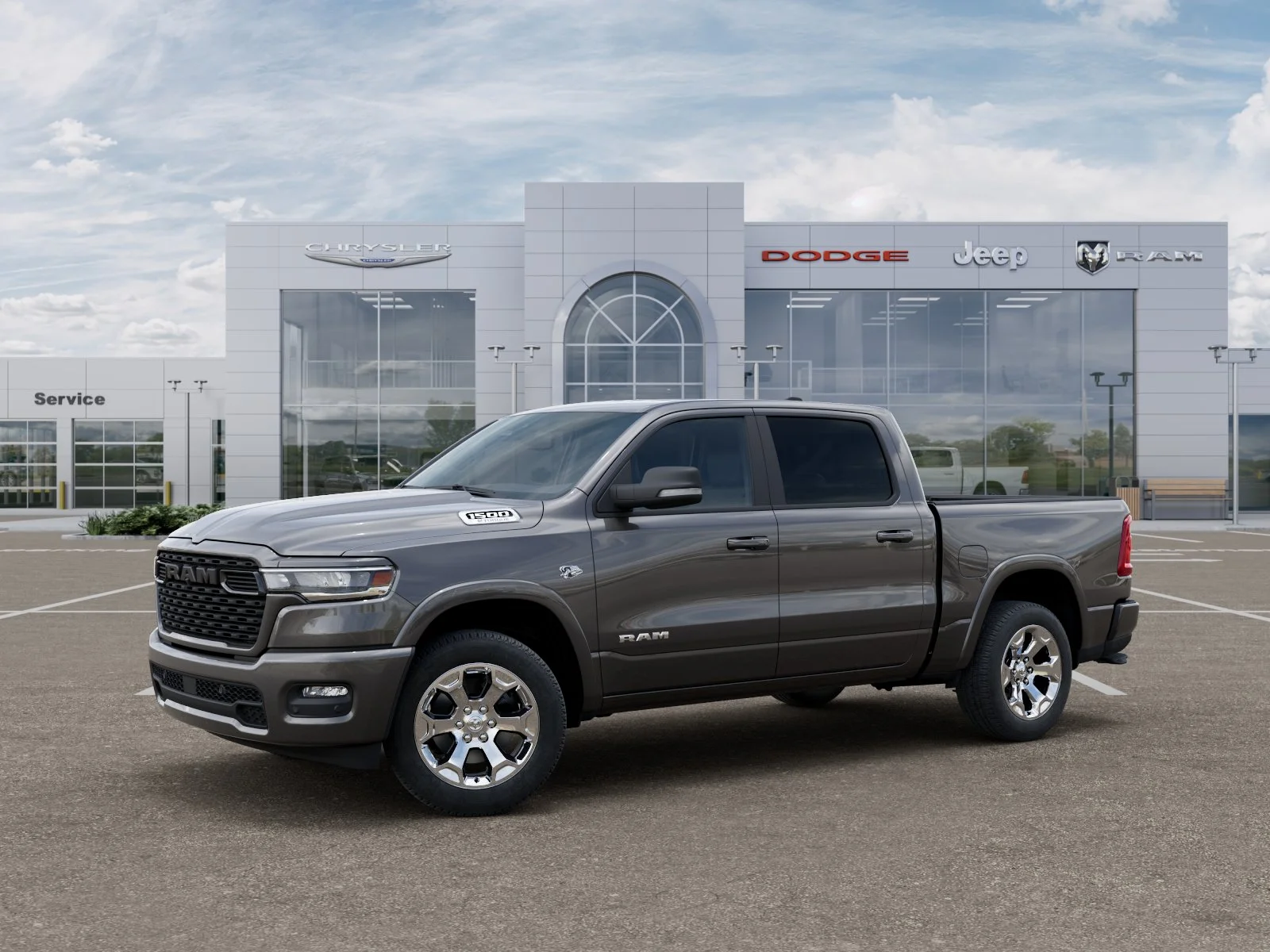 New 2026 Granite Crystal Metallic Clearcoat RAM Big Horn/Lone Star image 45