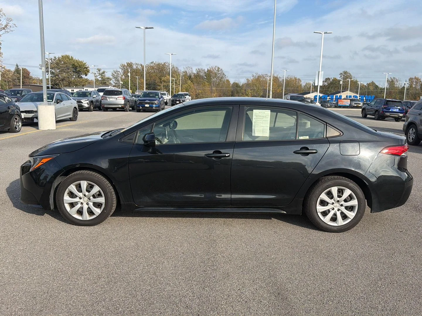 Used 2020 Black Sand Pearl Toyota LE image 6
