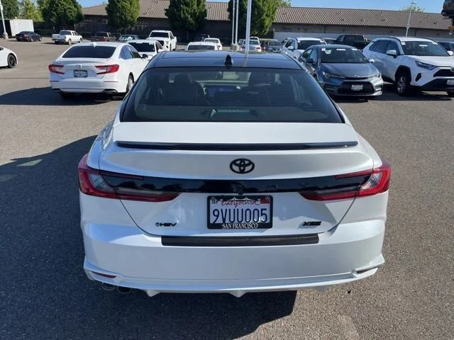 Used 2025 Midnight Black Metallic Toyota XSE image 6