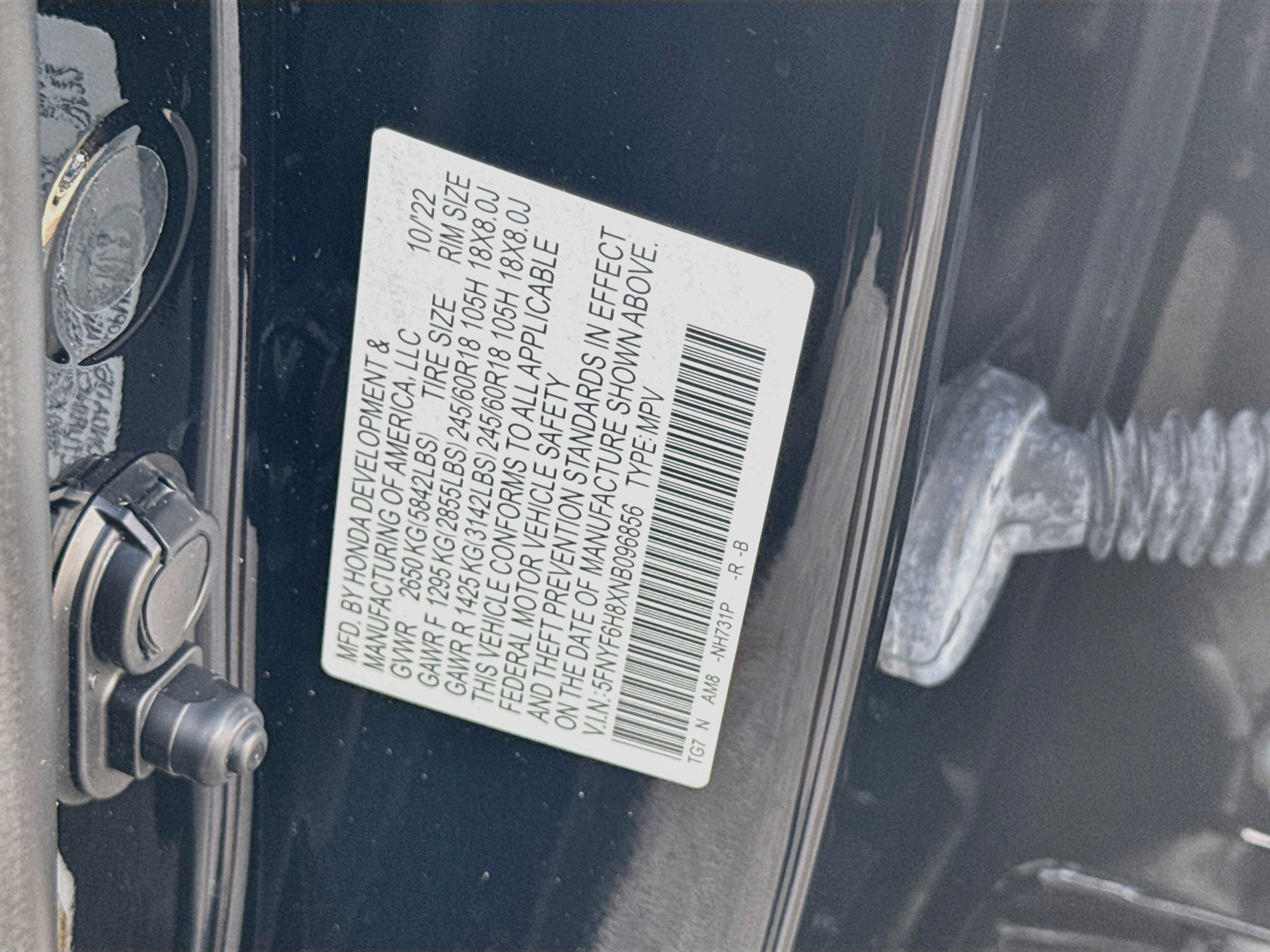 2022 Honda Pilot TrailSport - Photo 38