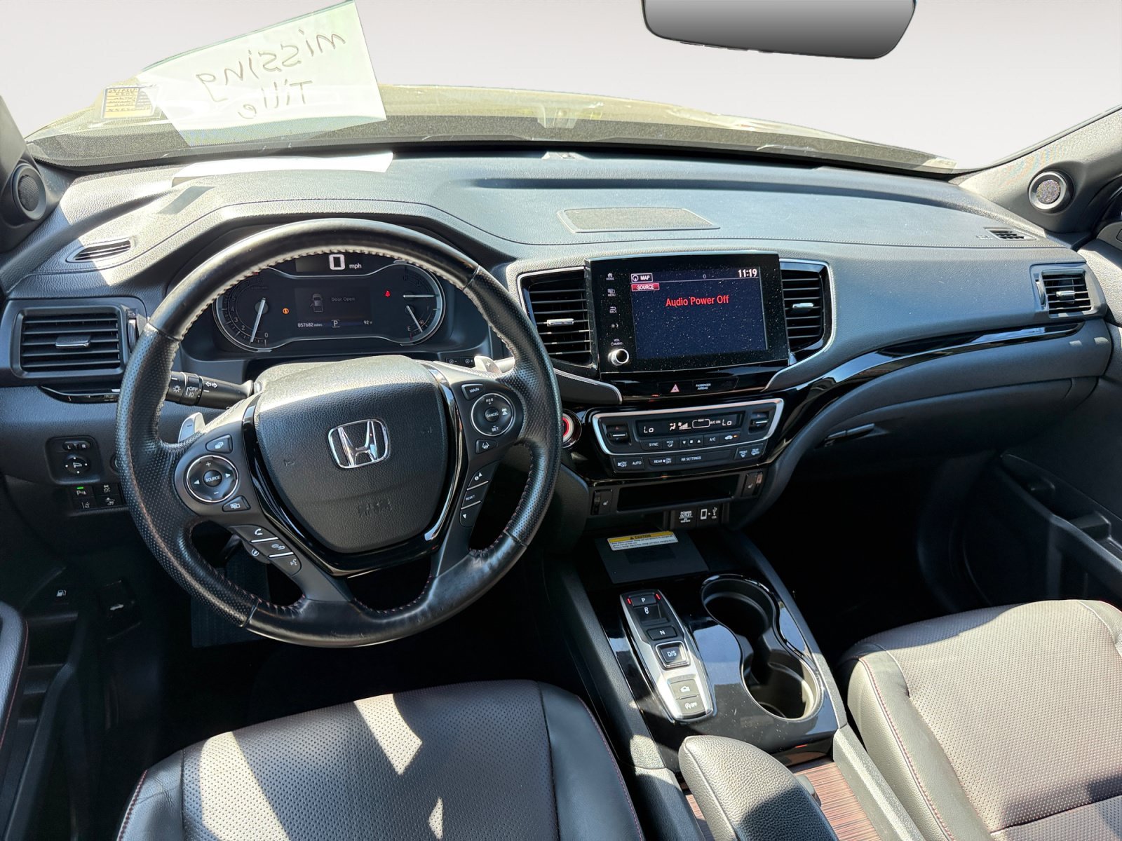 Used 2022 Platinum White Pearl Honda Black Edition image 15