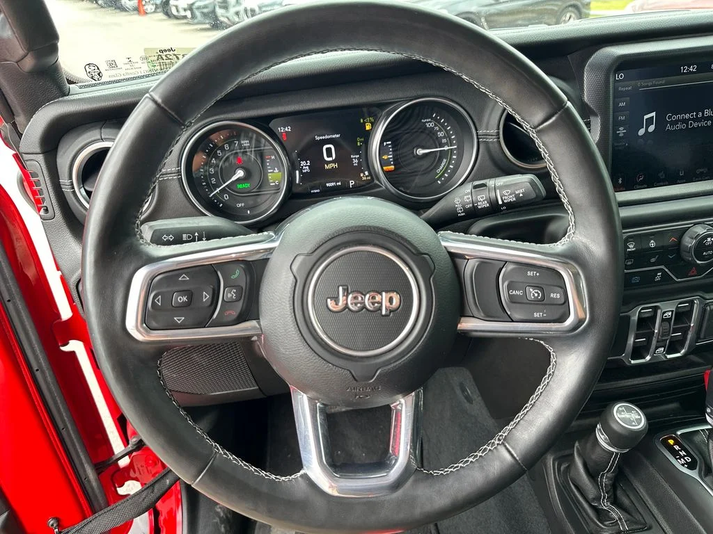 Used 2022 Red Jeep Unlimited Sahara 4xe image 20